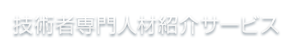 技術者専門人材紹介サービス